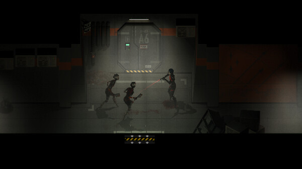 In-game puzzle sequence from Signalis